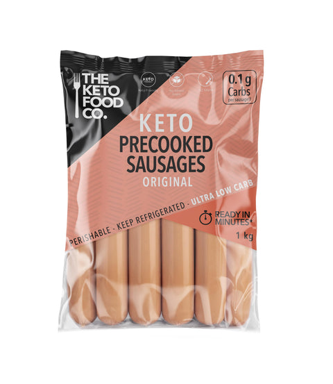 Keto Precooked Sausages 1 kg - Original