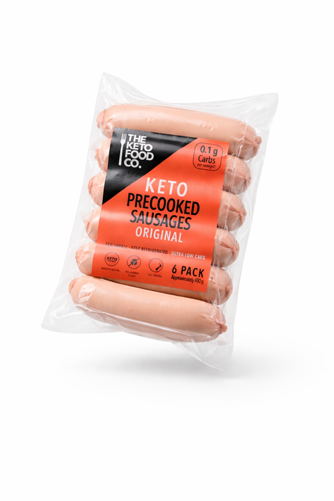 Keto Precooked Sausages 6 pack - Original